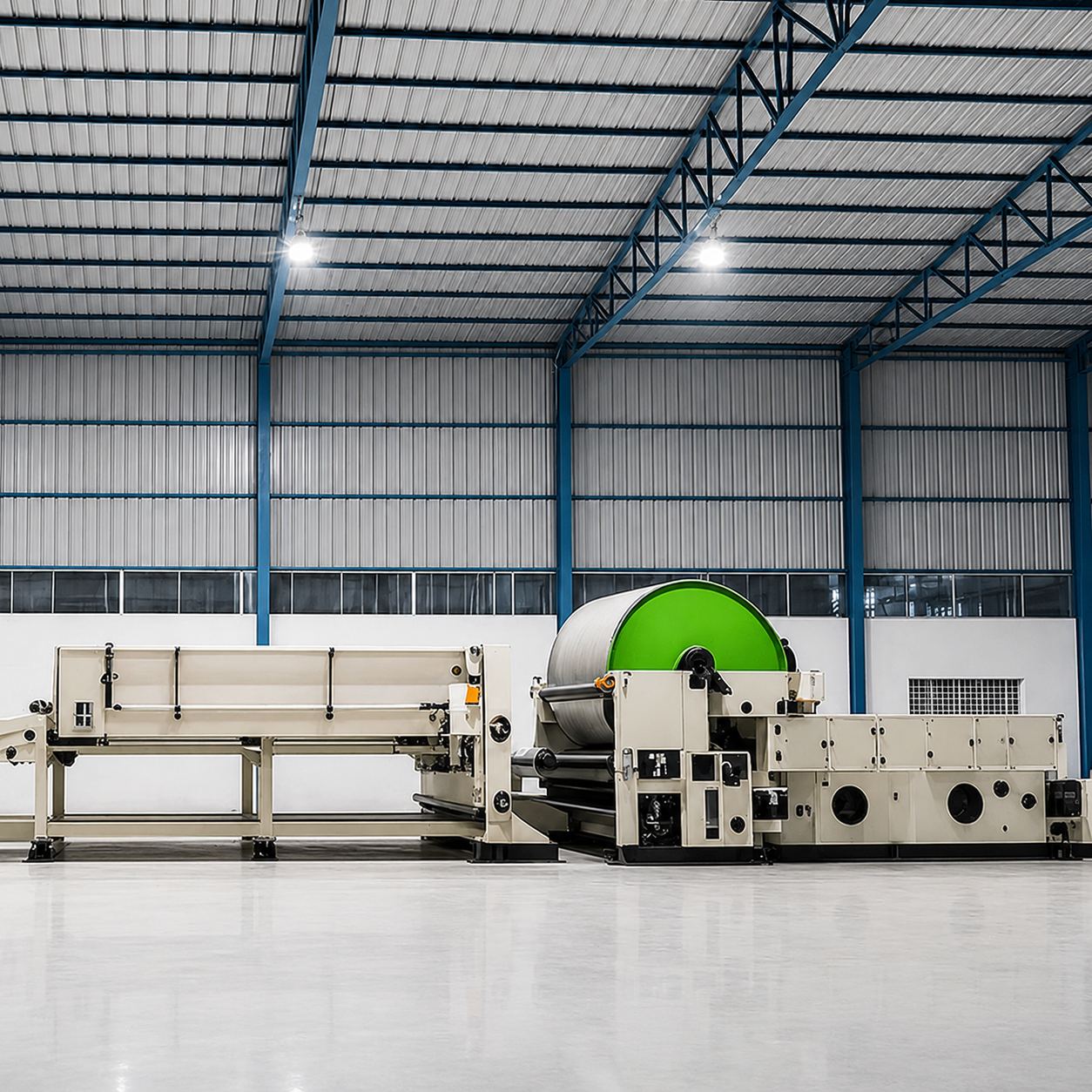 UHMWPE production line — wide view